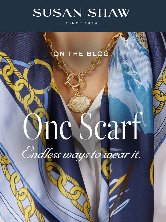 6 Ways to Style Your Scarf