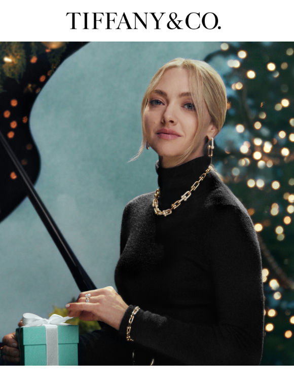 Amanda Seyfried Celebrates a Tiffany Holiday