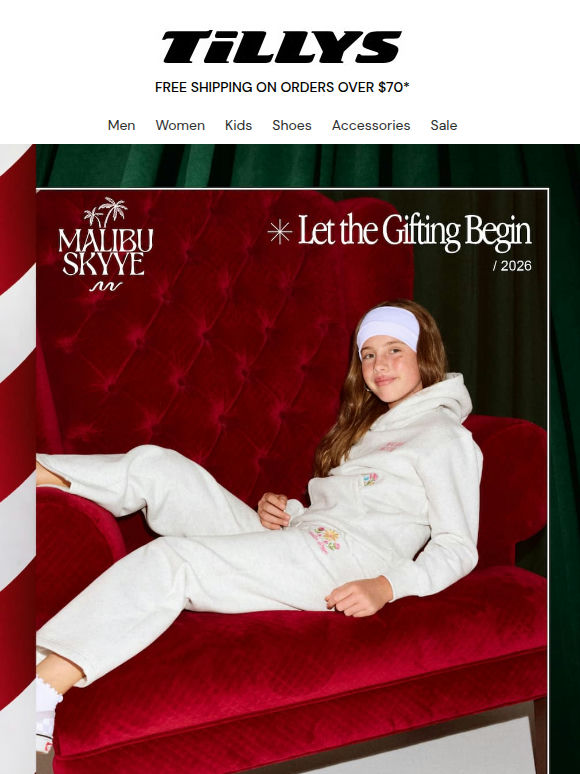 Let the Gifting Begin + Extra 50% Off Girls Clearance