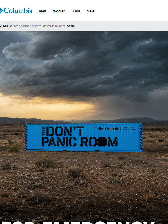 Your chance to win The Don’t Panic Room.