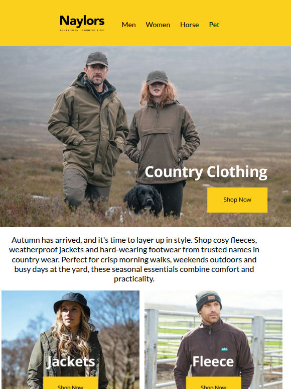 Ready for Autumn? Your Country Wardrobe Awaits