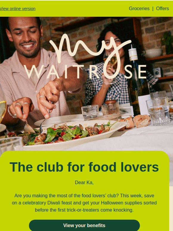 There’s more to Waitrose with My Waitrose 😍