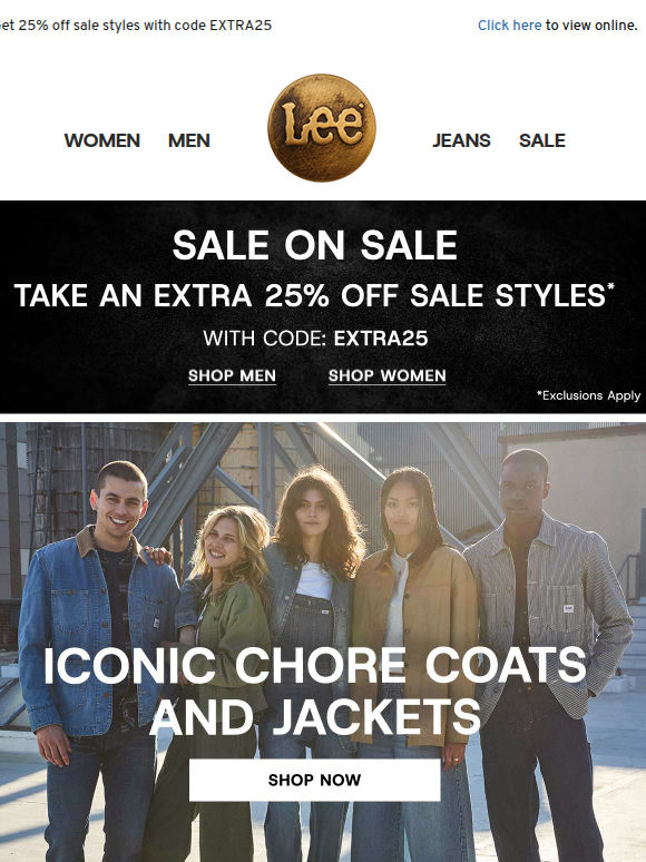 Chore Coats to Utility Pants + Sale on Sale Savings