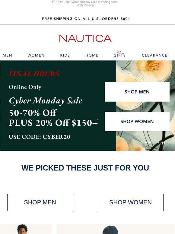 ⏰ HOURS LEFT! 50-70% off PLUS 20% off $150+