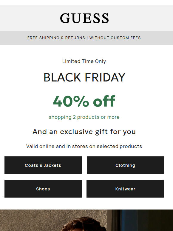 BLACK FRIDAY | 40% OFF on best sellers