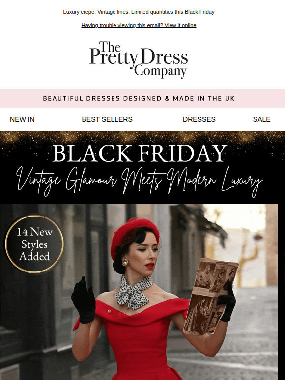 Limited Edition Tilly Prom — Your Black Friday Icon 🖤