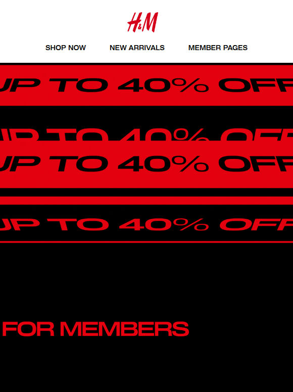 Even more styles added | Up to 40% off