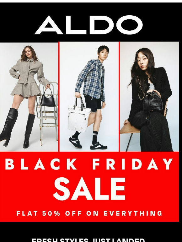 New Styles Added- BLACK FRIDAY SALE