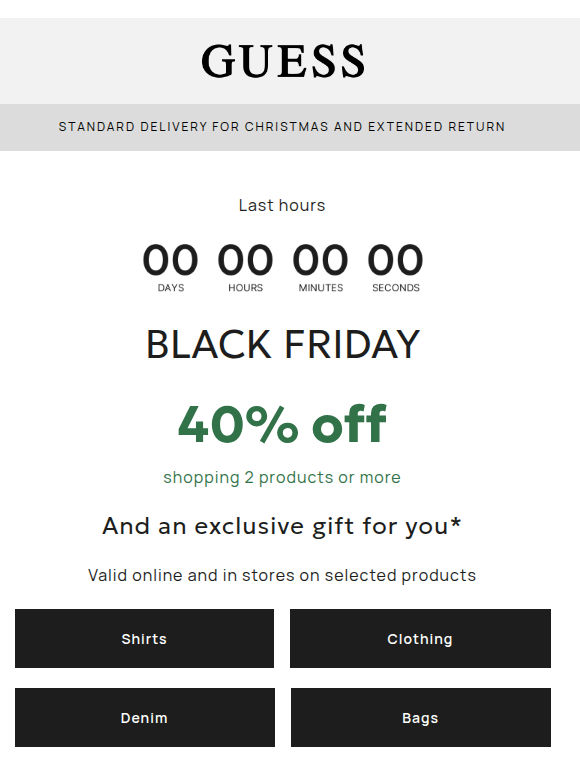 Don’t miss out — Black Friday ends soon!