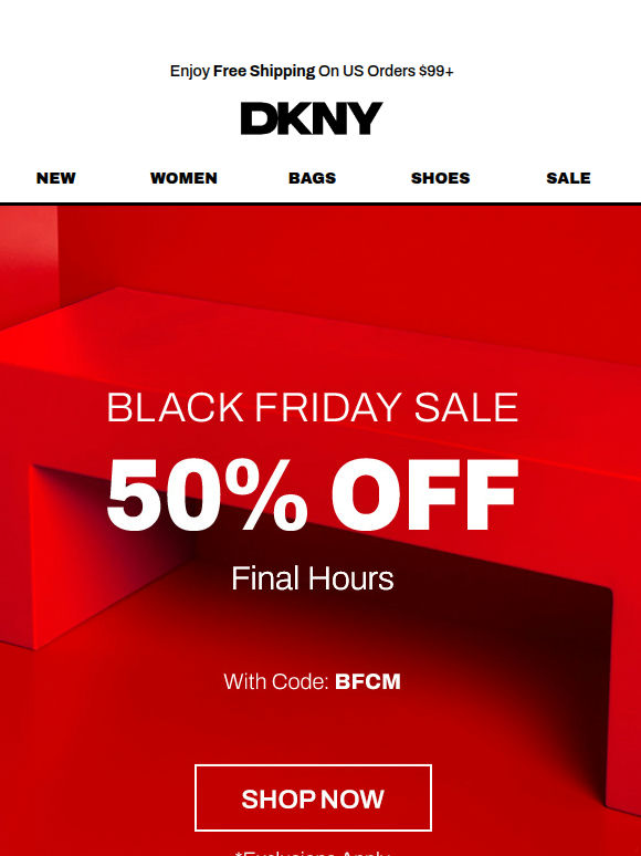 FINAL HOURS: 50% Off Black Friday Sale