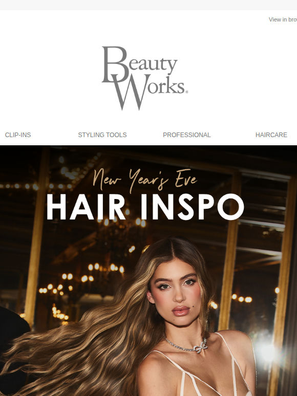 Achieve the ultimate glam 🍾