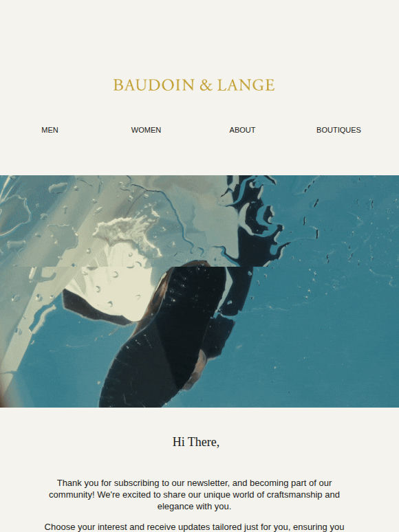 Hi There, Thanks for signing up!