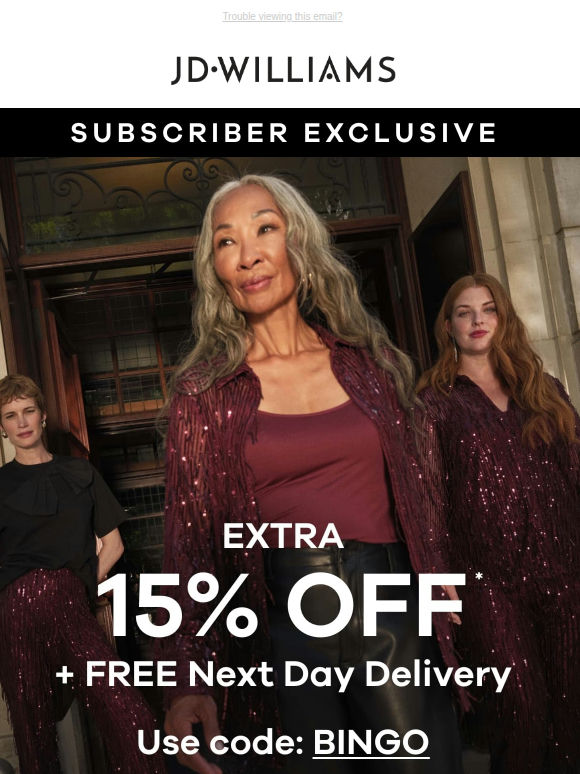 Ring in NYE with a double discount 🎇