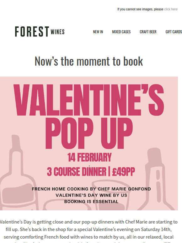 Valentine’s for Wine Lovers