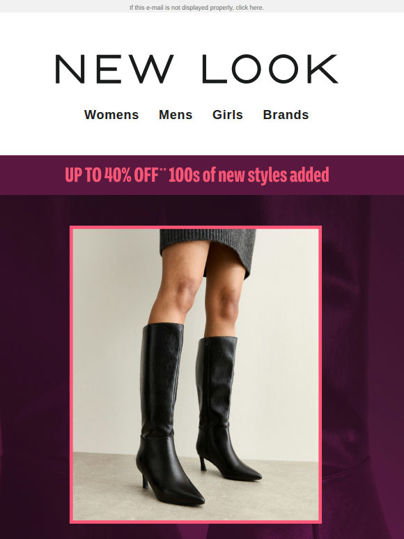 Boots from £20 🤝 FREE next day delivery