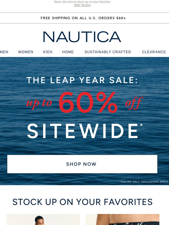 YES! Up to 60% off in our Leap Year Sale 🤩