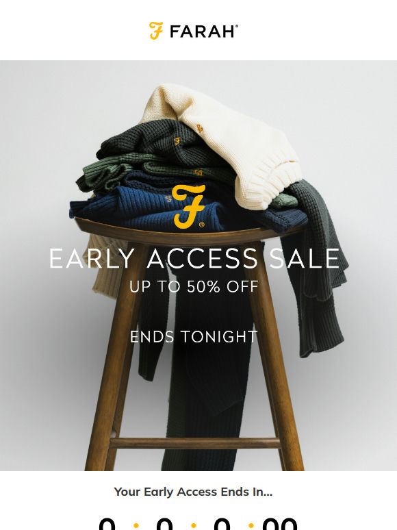 Last Chance - Exclusive Sale Ends at Midnight