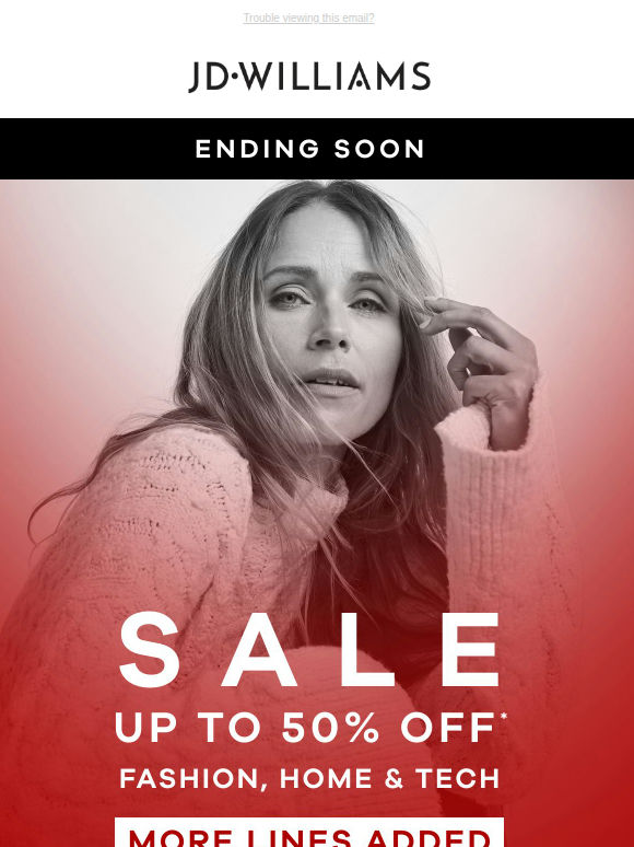 ⏰ Clock’s Ticking… Last Call for Up to 50% Off