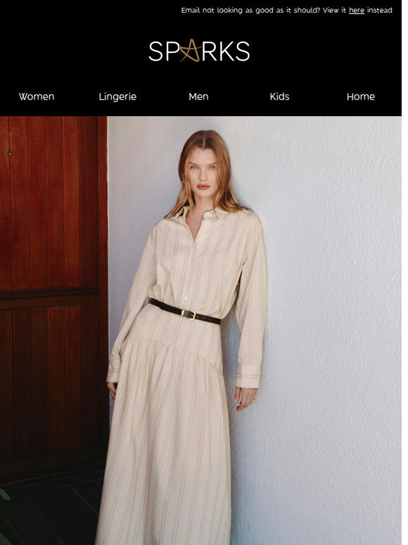 Sparks exclusive: 15% off sitewide