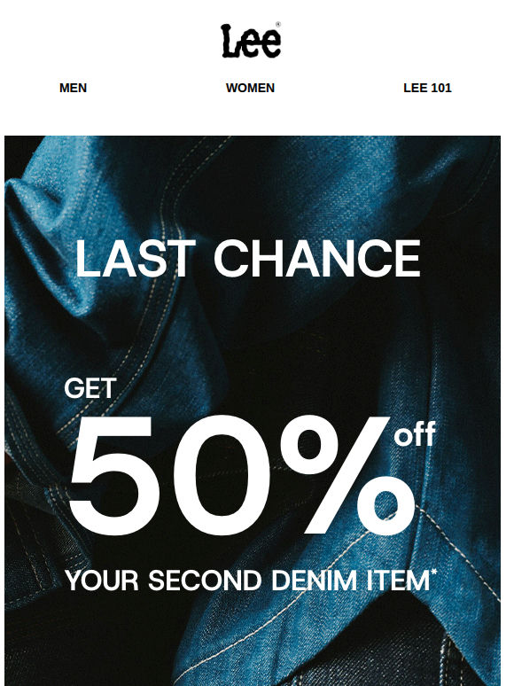 Last chance: Denim Days end this Monday