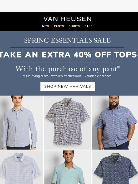 ENDS TONIGHT 🚨 40% OFF TOPS