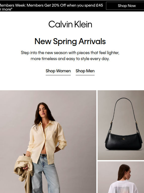 New Spring Arrivals