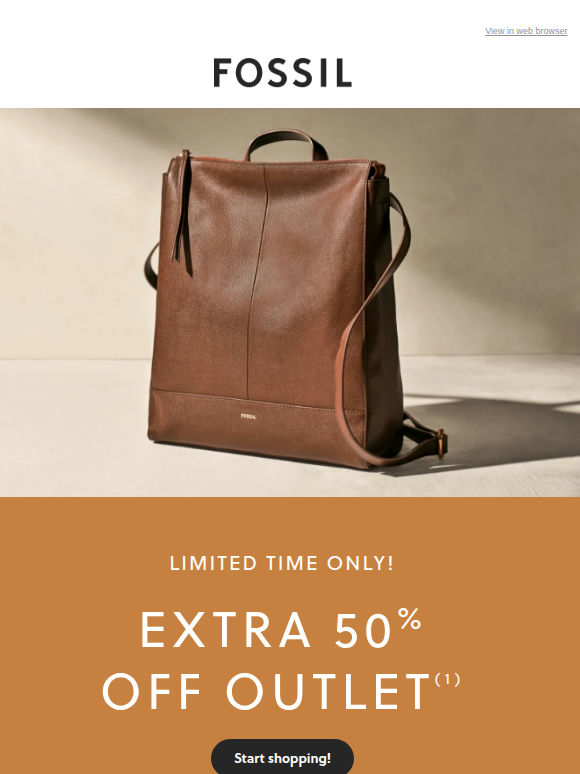 🔥 OUTLET: Extra 50% OFF