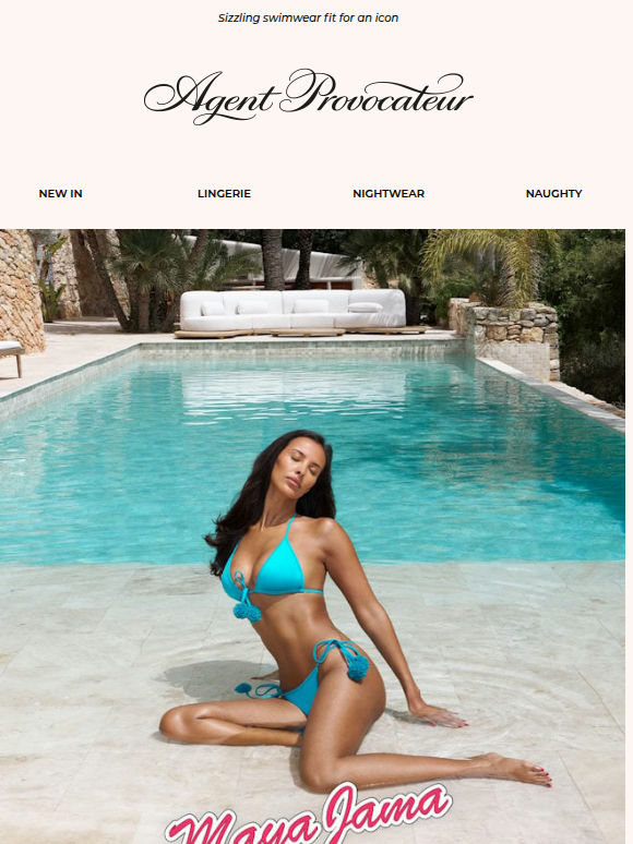 ICYMI: Maya Jama For AP Swim 2026 🔥