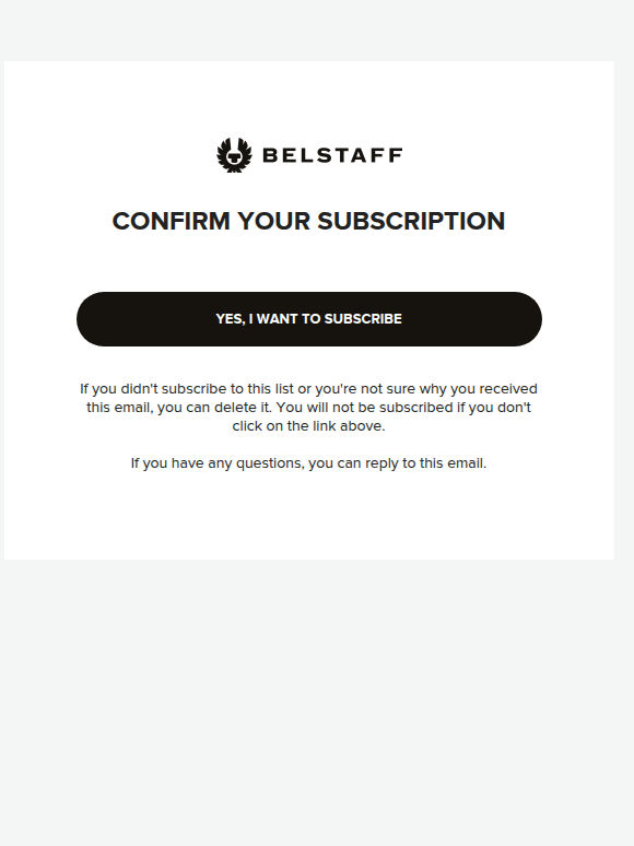 Confirm Your Subscription