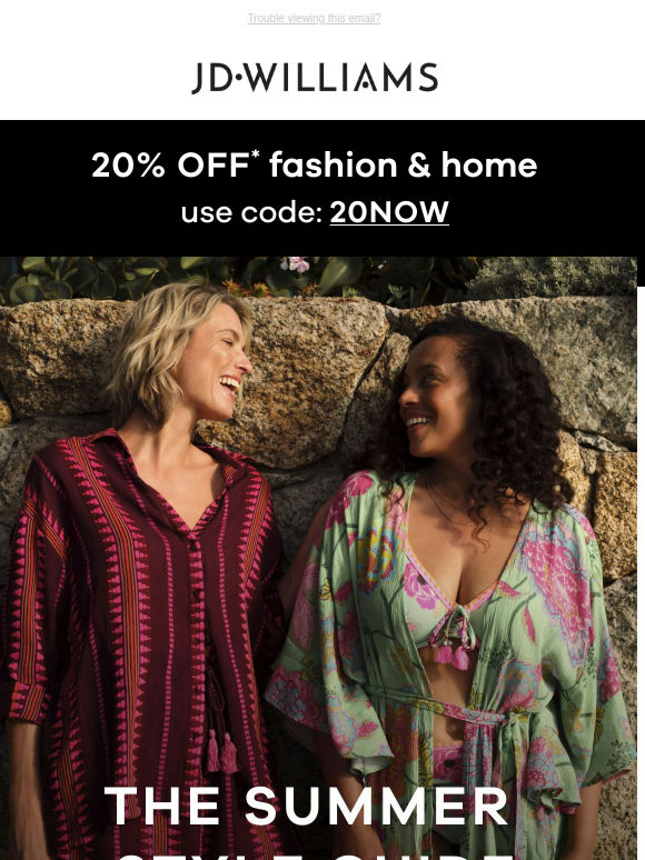 Inside: Your summer style guide with 20% off 😎