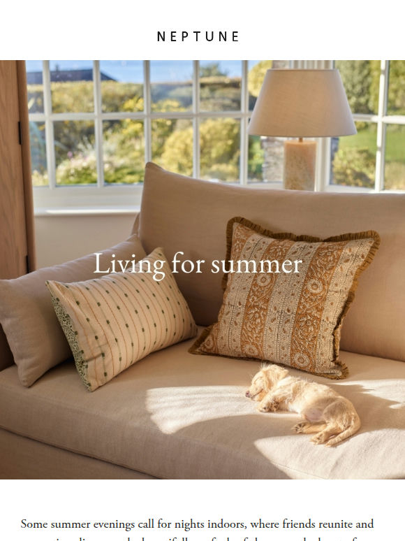 A sofa for life’s everyday moments