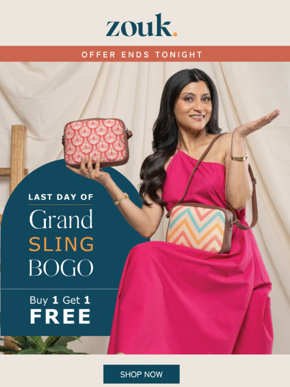 Last Chance: Sling BOGO Sale Ends Today! ⏰