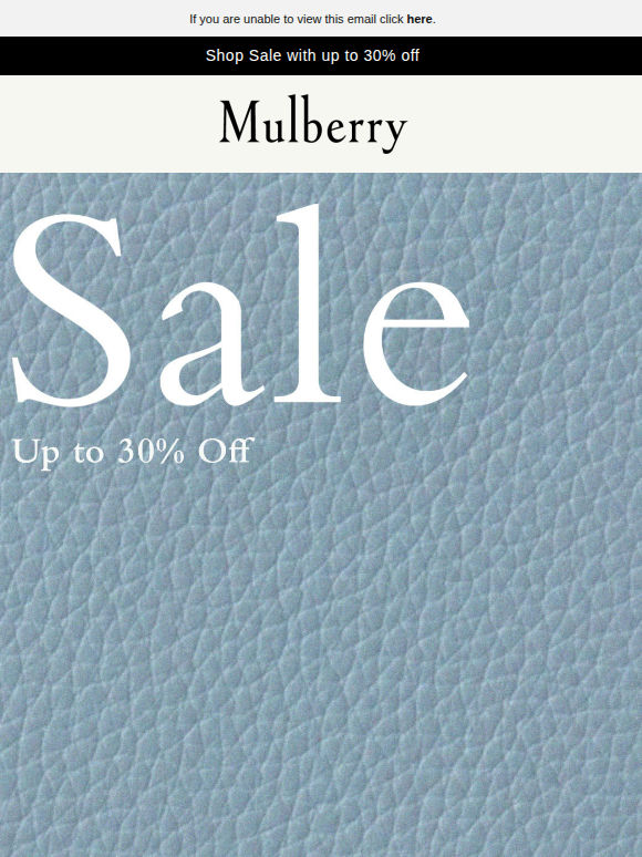 Shop the Mulberry sale