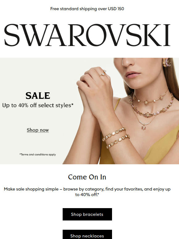Sale shopping made easy