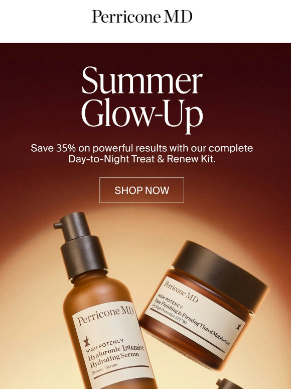 35% off your complete day-to-night routine..