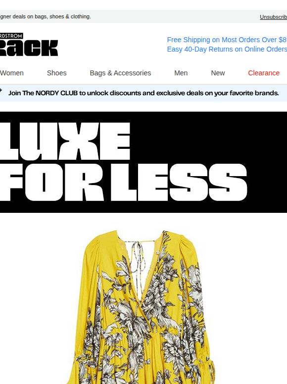 Up to 60% off Marc Jacobs, Longchamp, Alice + Olivia