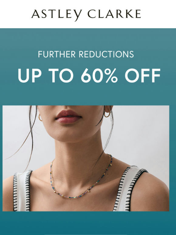 Now Up to 60% off