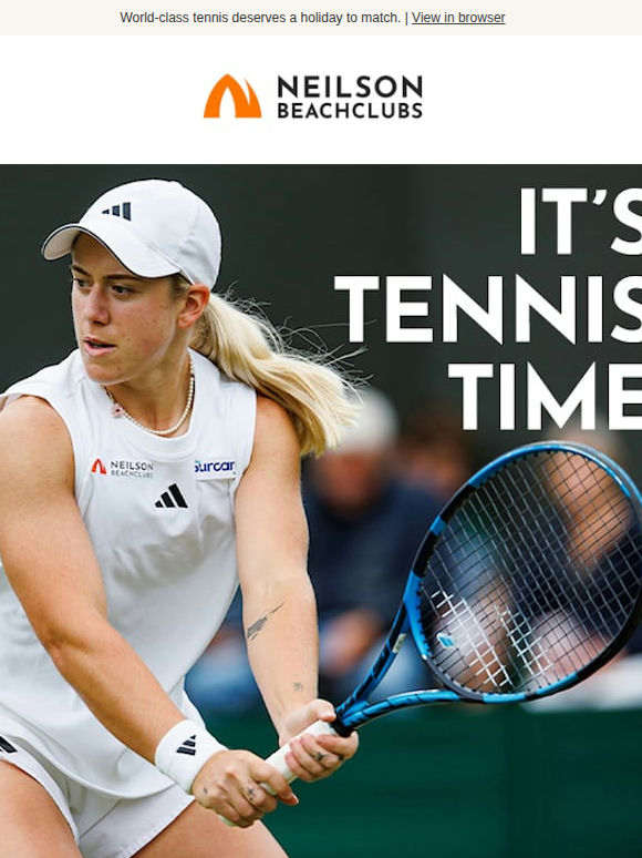 Inspired by Wimbledon, from £759pp