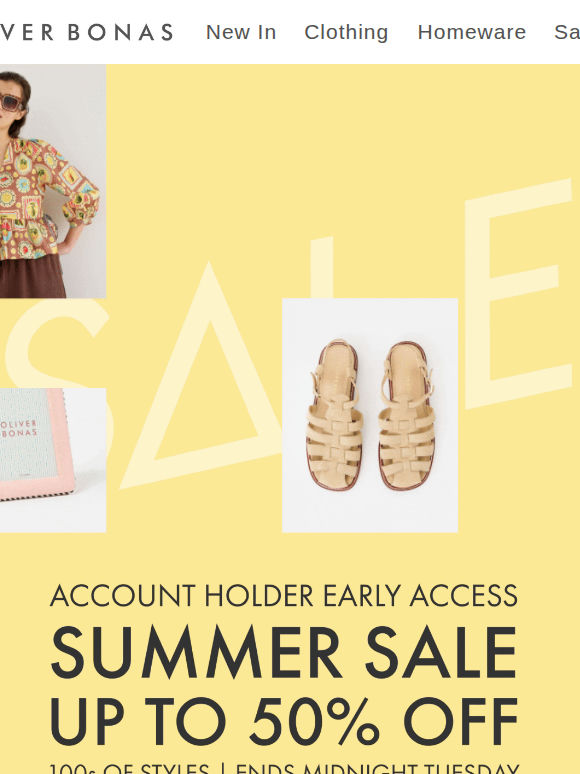You’re missing out on summer sale early access