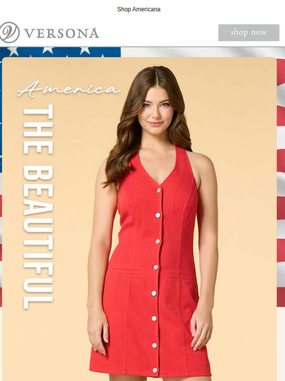 Red, White & Totally Your Style!
