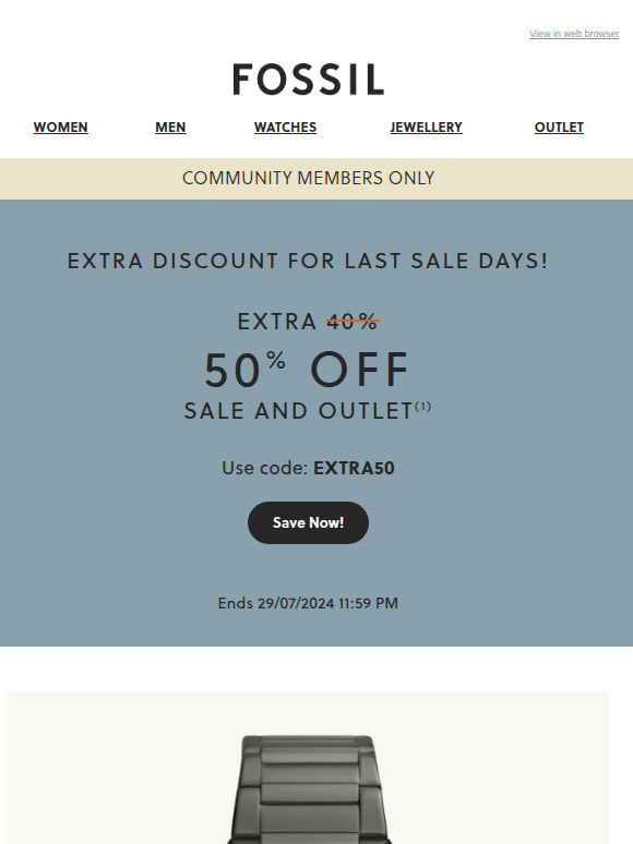 FINAL CALL 📢 EXTRA 50% OFF