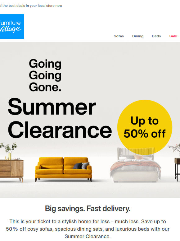 💛 Save up to 50% off Clearance picks