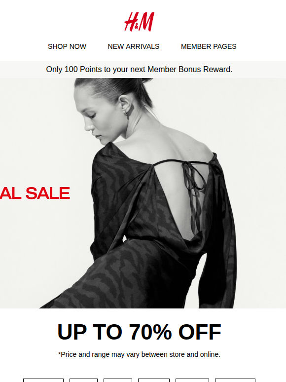 Final Sale | Up to 70% off