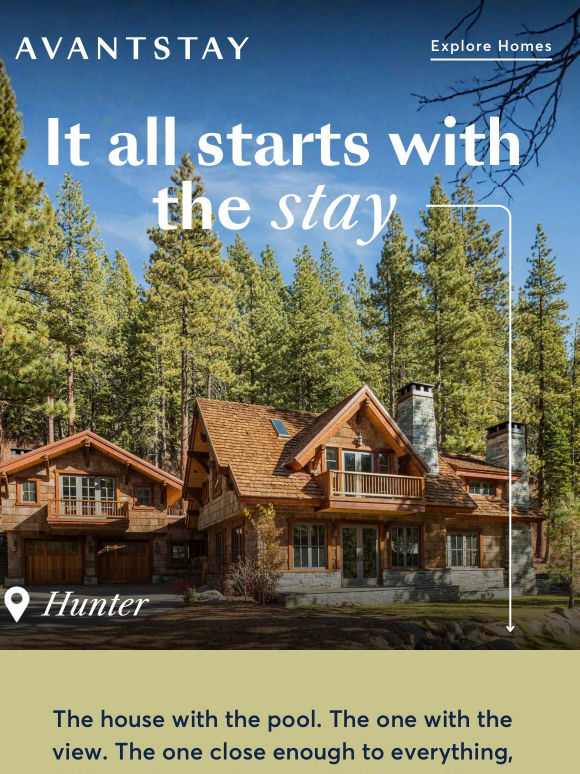 Book the house. Build the trip around it.
