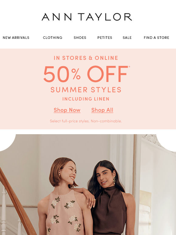 $50 Off Your New Favorite Dresses