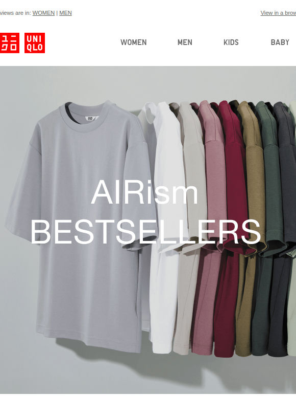 Top-rated AIRism looks