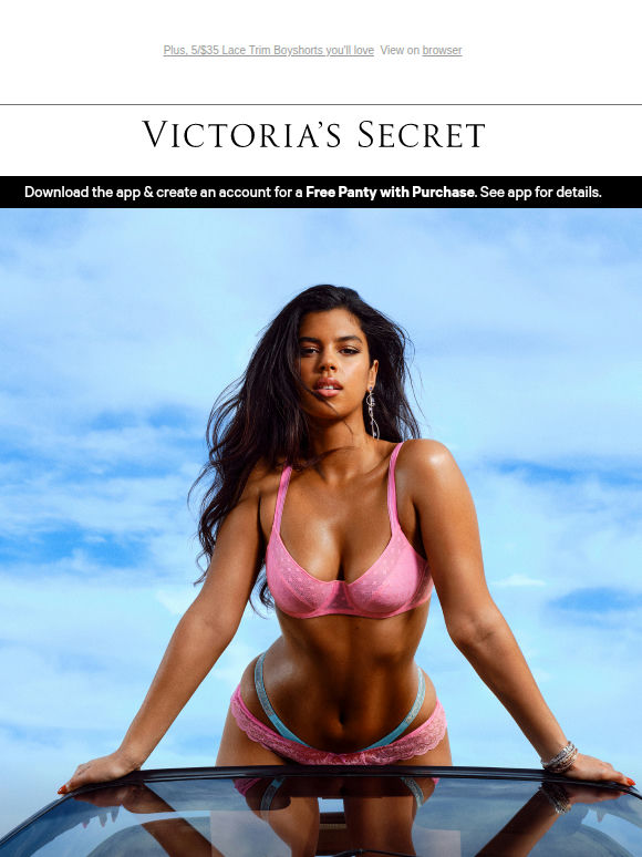 Take a Joyride in NEW Bras & Lingerie