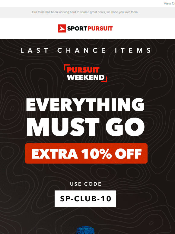 Last Chance Deals, Subscriber Exclusive Prices