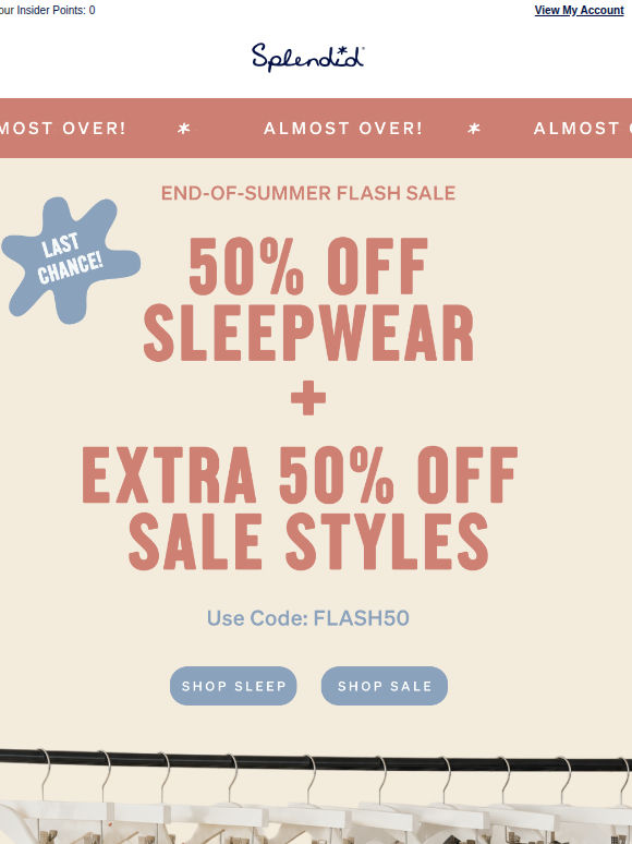 Last Chance: 50% Off Ends Tonight