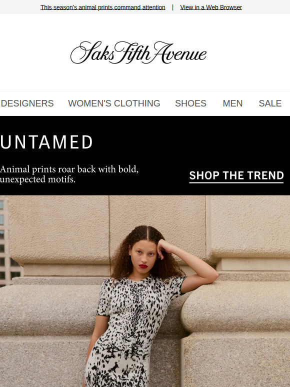 The Look of Now: untamed prints